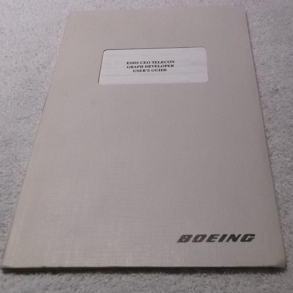 EMIS CEO TELECON GRAPH DEVELOPER USER'S GUIDE BOEING